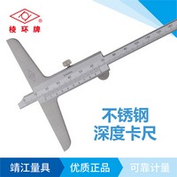 棱環(huán)牌不銹鋼深度卡尺，BY001/002系列